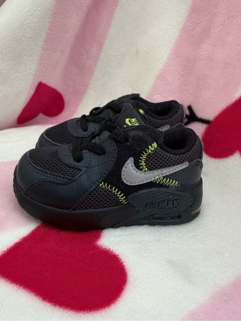 Nike Air Max Excee Anthracite/Metallic Silver, Size 5C